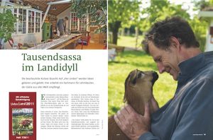 Reportage in Liebes Land: Tausendsassa im Landidyll